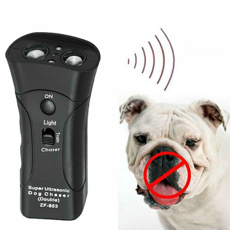 3-in-1 Anti Ultrasonic Barking Dog Training Device